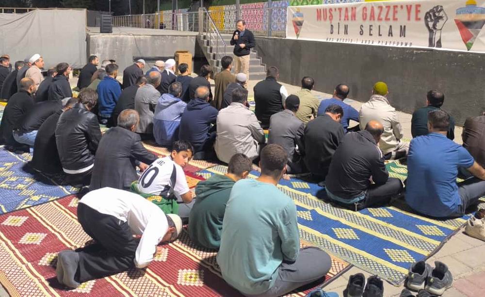 Muş Mescid-i Aksa Platformu’ndan Gazze için dua