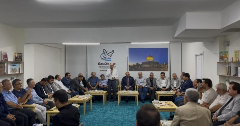 ÖZGÜR-DER KAHRAMANMARAŞ'TA YENİ TEMSİLCİLİK BİNASI AÇILDI