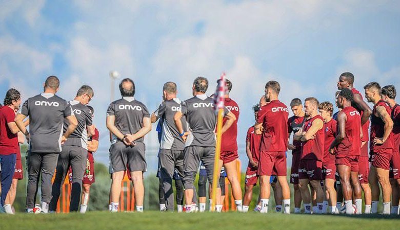 Trabzonspor’da, Fenerbahçe maçı hazırlıkları sürüyor