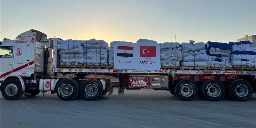 AFAD, Gazze’ye Yönelik Yardımlara Dair Açıklama Yaptı