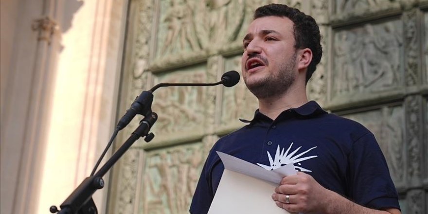 Filistinli Aktivist Halil: Hedef Benim, İfade Özgürlüğü Filistinli Aktivist Halil: Hedef Benim, İfade Özgürlüğü