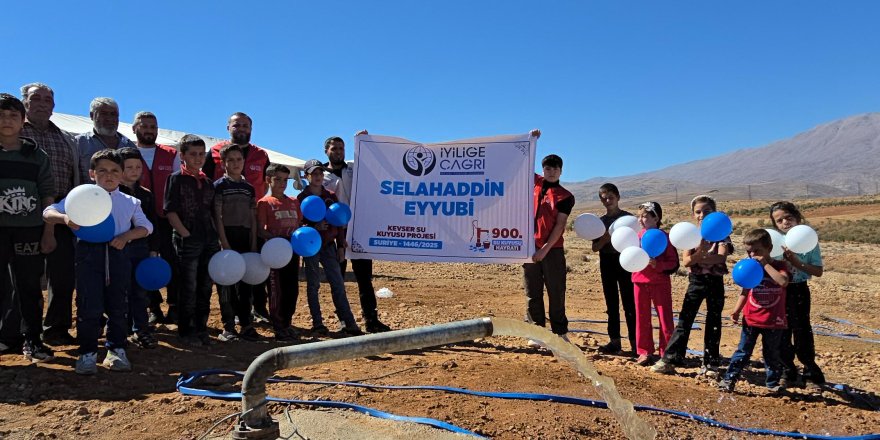 İyiliğe Çağrı Derneği, Beytime Köyü’nde Su Kuyusu Açtı
