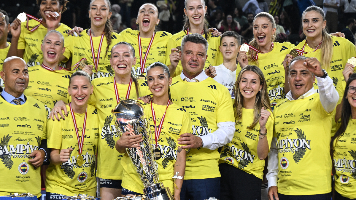 Voleybol 2025 Şampiyonlar Kupası’nın sahibi Fenerbahçe Medicana oldu