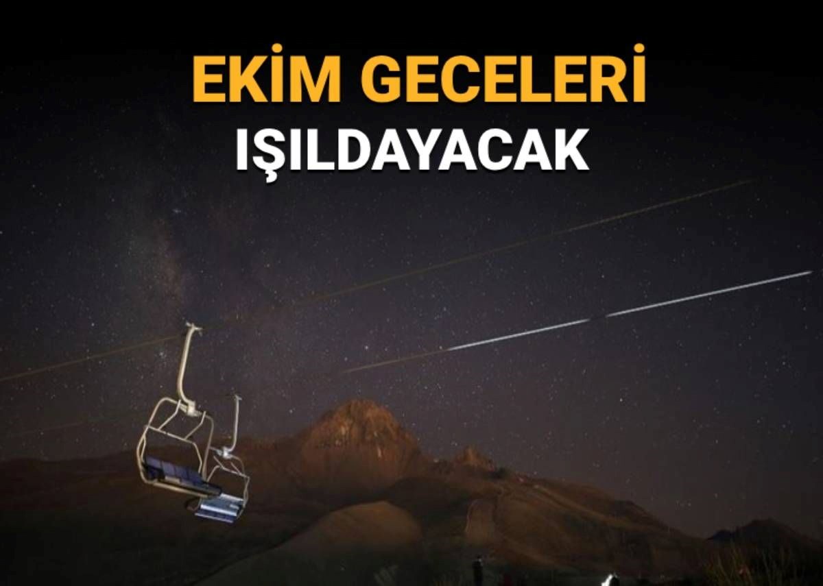 Orionid ve Draconid meteor yağmurları ekim gökyüzünü aydınlatacak: En yoğun ne zaman, saat kaçta görülebilecek? Orionid ve Draconid meteor yağmurları ekim gökyüzünü aydınlatacak: En yoğun ne zaman, saat kaçta görülebilecek?