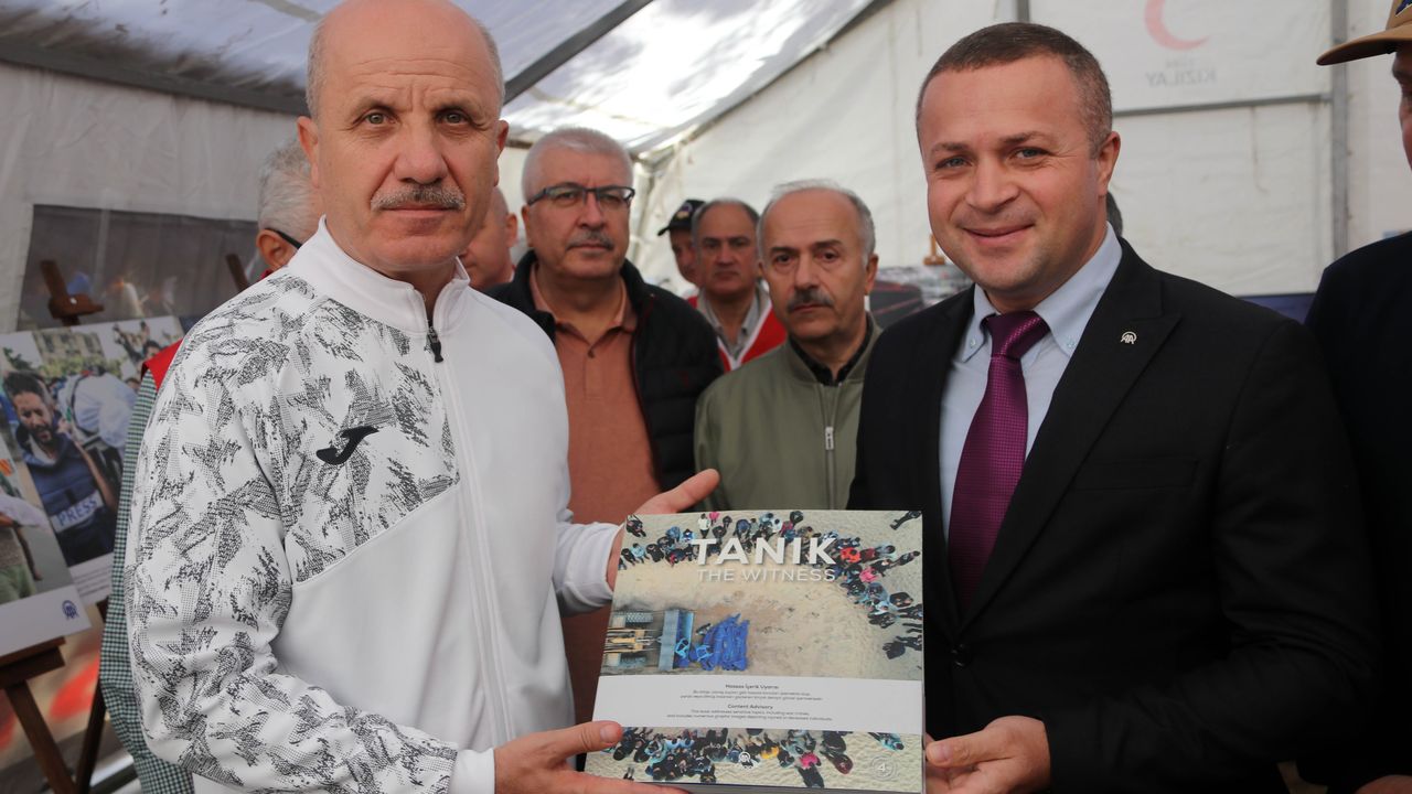 Amasya Üniversitesi ve Anadolu Ajansı işbirliğinde 'Filistin' konulu fotoğraf sergisi düzenlendi