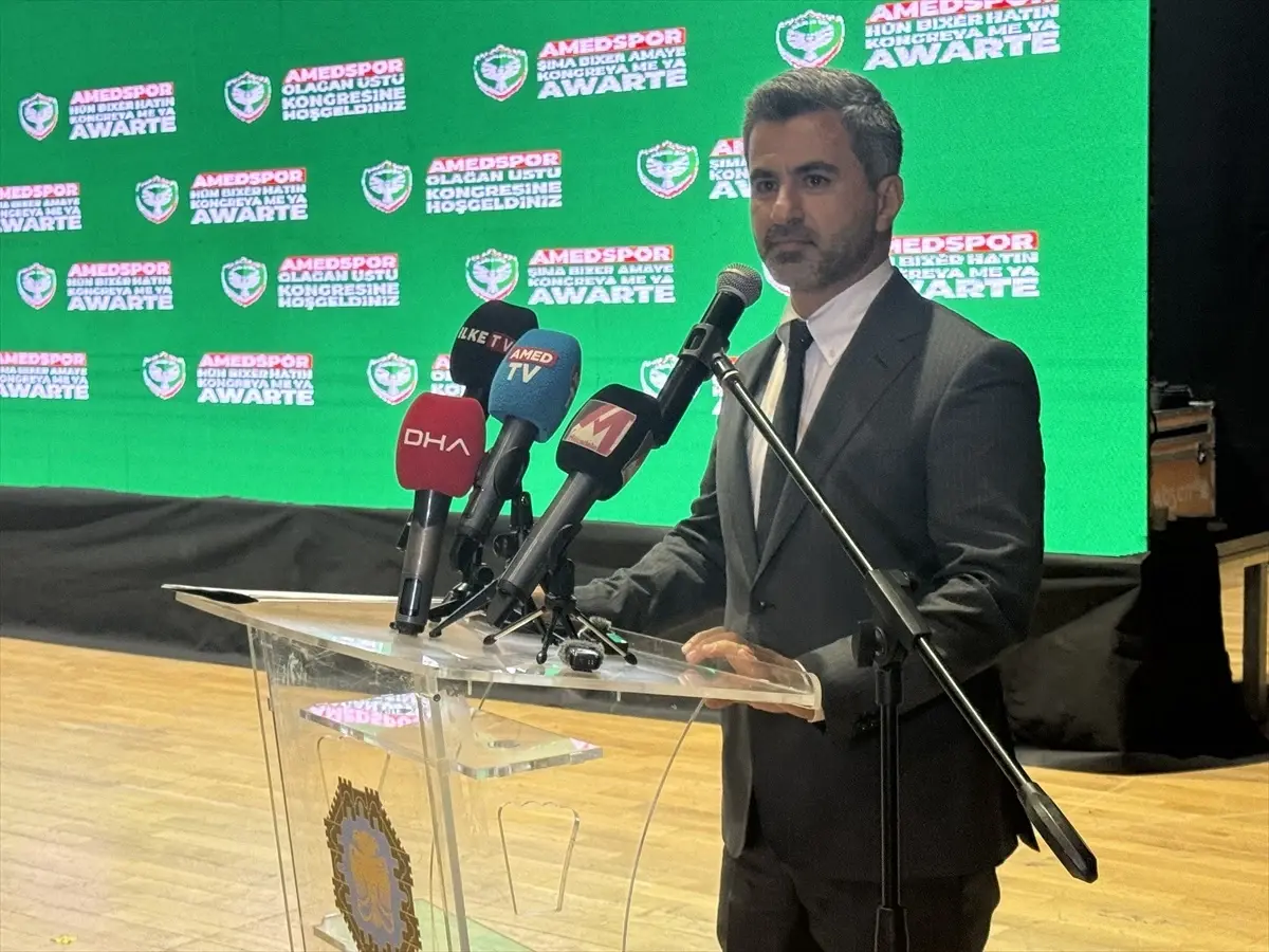 Amed Sportif Faaliyetler Kulübü’nde Başkanlık Değişikliği