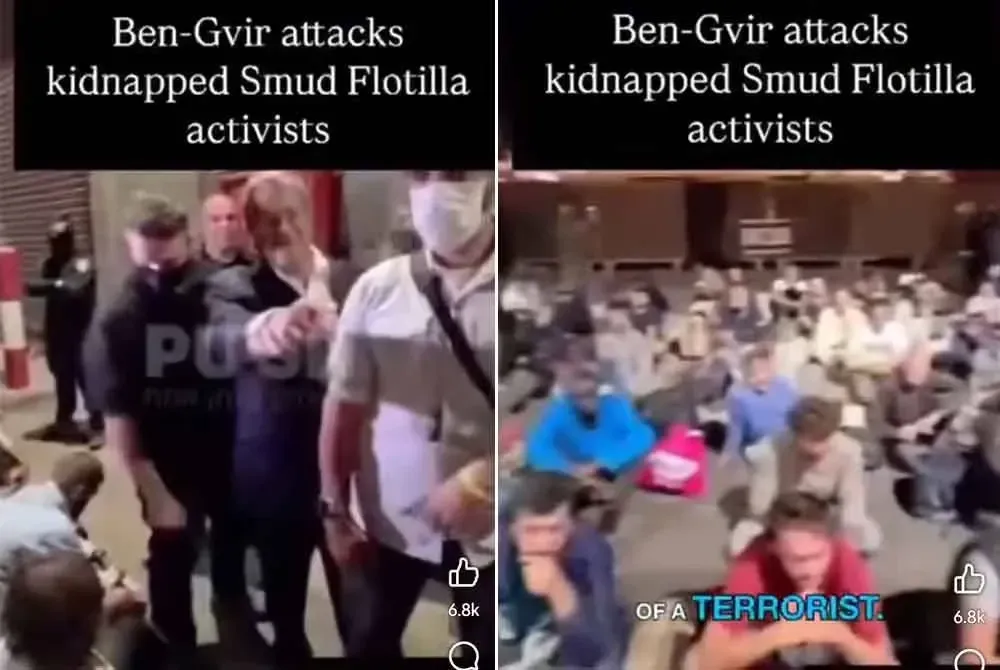 Siyonist Bakan’dan Sumud Filosu Aktivistlerine: Teröristsiniz… Siyonist Bakan’dan Sumud Filosu Aktivistlerine: Teröristsiniz…