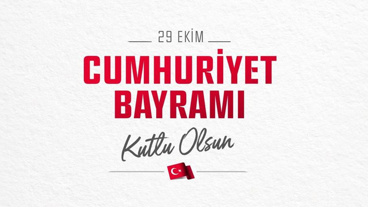 Diyanet’ten Cumhuriyet Bayramı Mesajı Diyanet’ten Cumhuriyet Bayramı Mesajı