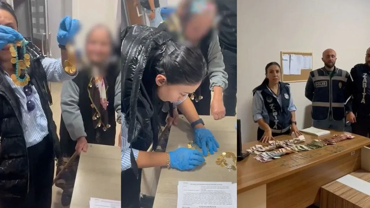 Esenyurt’ta Dilencilik Yapan Kadının Üzerinden 67 Çeyrek Esenyurt’ta Dilencilik Yapan Kadının Üzerinden 67 Çeyrek