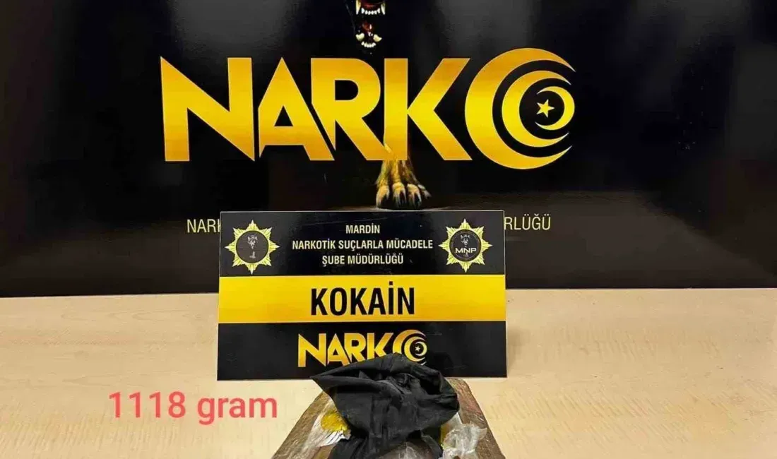 ASAYİŞ Mardin’de 1 kilo 118 gram kokain ele geçirildi ASAYİŞ Mardin’de 1 kilo 118 gram kokain ele geçirildi