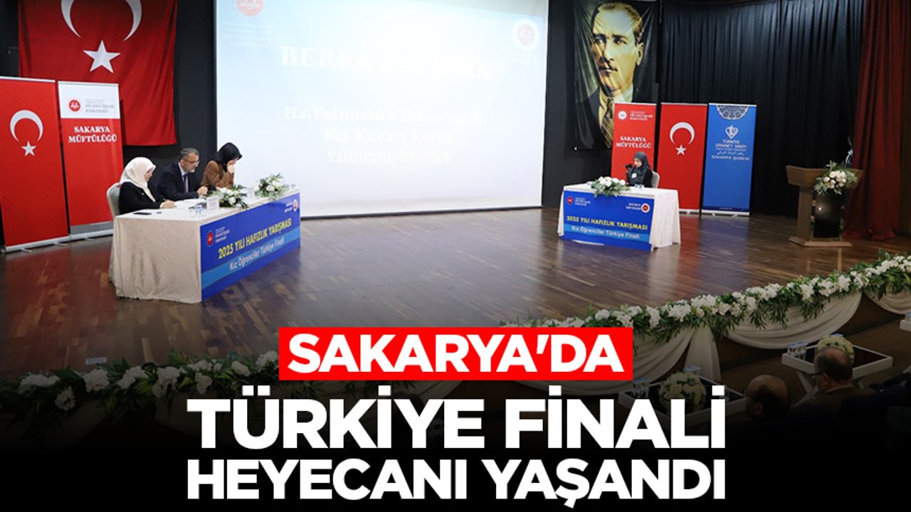 Sakarya’da Kız Kur’an Kursu Hafızlık Yarışması Türkiye Sakarya’da Kız Kur’an Kursu Hafızlık Yarışması Türkiye