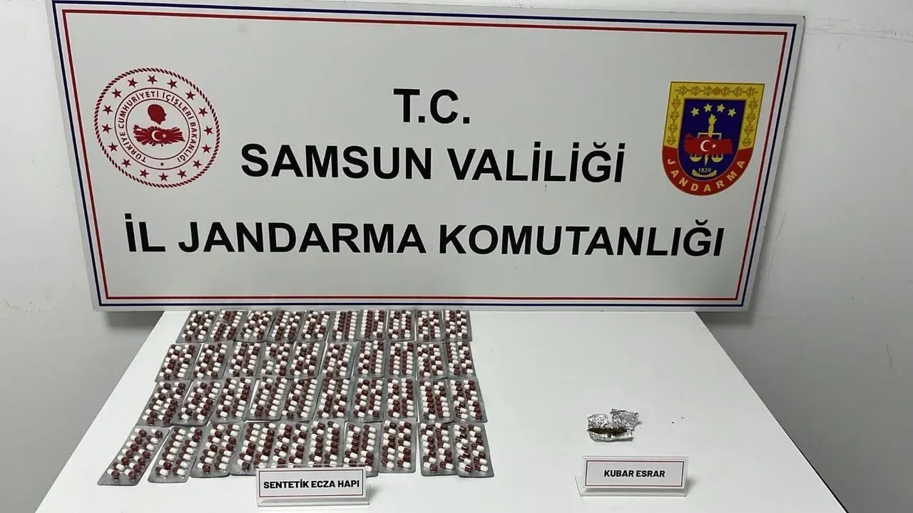 ASAYİŞ Samsun Tekkeköy’de uyuşturucu baskını: Ticari takside 2 şüpheli yakalandı!