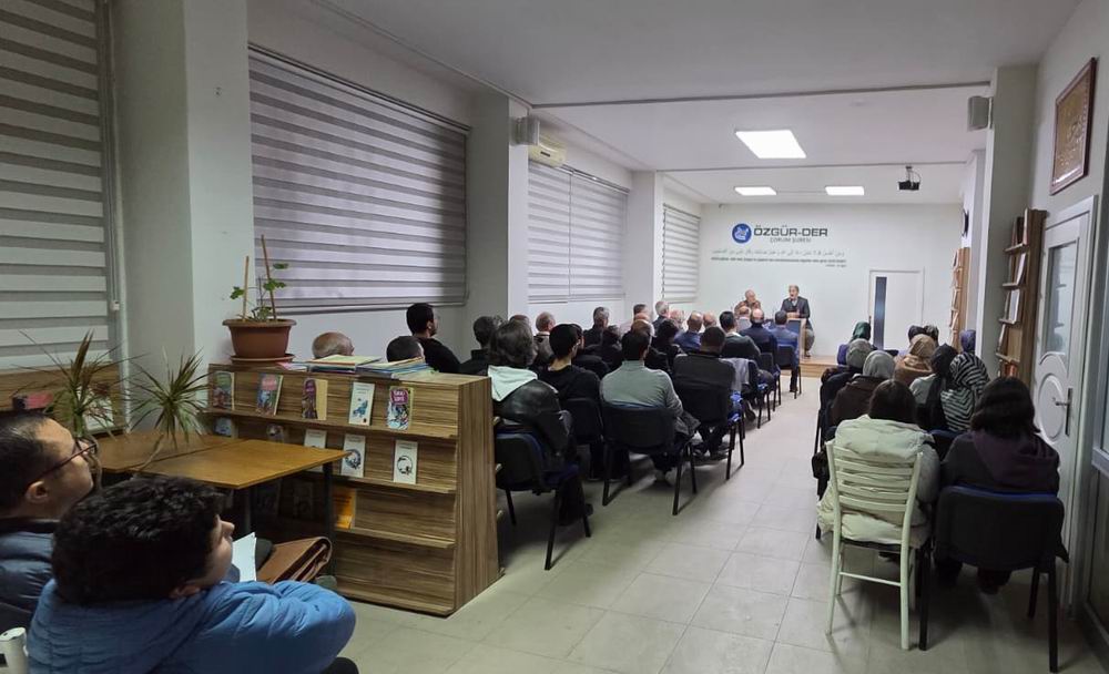 Özgür-Der Seminerinde Gazze’ye Dikkat Çekildi Özgür-Der Seminerinde Gazze’ye Dikkat Çekildi