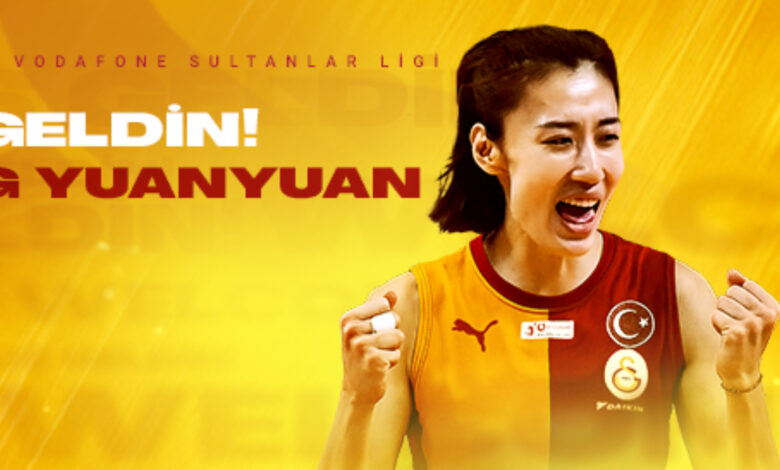 Galatasaray Kadın Voleybol Takımı, Wang Yuanyuan’ı transfer… Galatasaray Kadın Voleybol Takımı, Wang Yuanyuan’ı transfer…