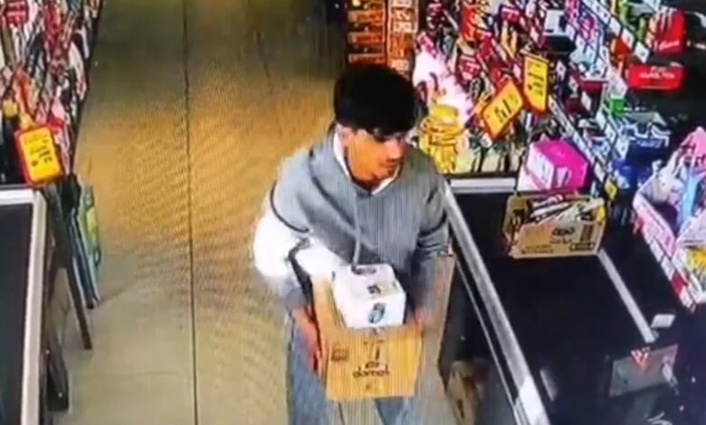 Ankara’da Zincir Marketlerden Hırsızlık Yapan Şüpheli