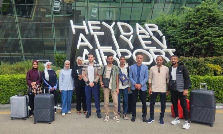 Azerbaycan, Gazze’den 14 Filistinli Öğrenciyi Tahliye Etti