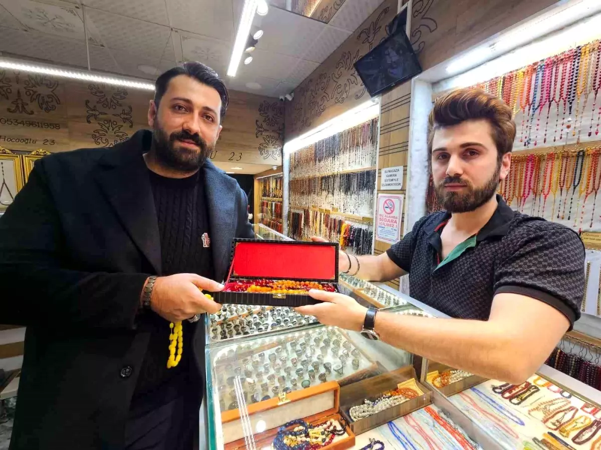 Elazığlı Kuyumcu Tespih Koleksiyonu ile Yatırım Yaptı