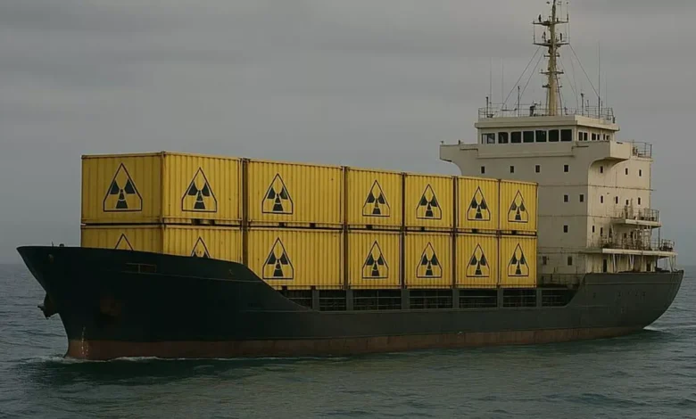 Radyoaktif Çinko Tozu Taşıyan Gemi Manila Açıklarında Radyoaktif Çinko Tozu Taşıyan Gemi Manila Açıklarında